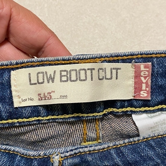 Levi’s Jeans Women's Size 12 M Blue Low Rise Boot Cut Jeans - Picture 5 of 10